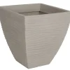 Jelenia Plast Pflanztopf Sylt 40X40X42Cm Sand Discount