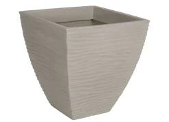 Jelenia Plast Pflanztopf Sylt 40X40X42Cm Sand Discount
