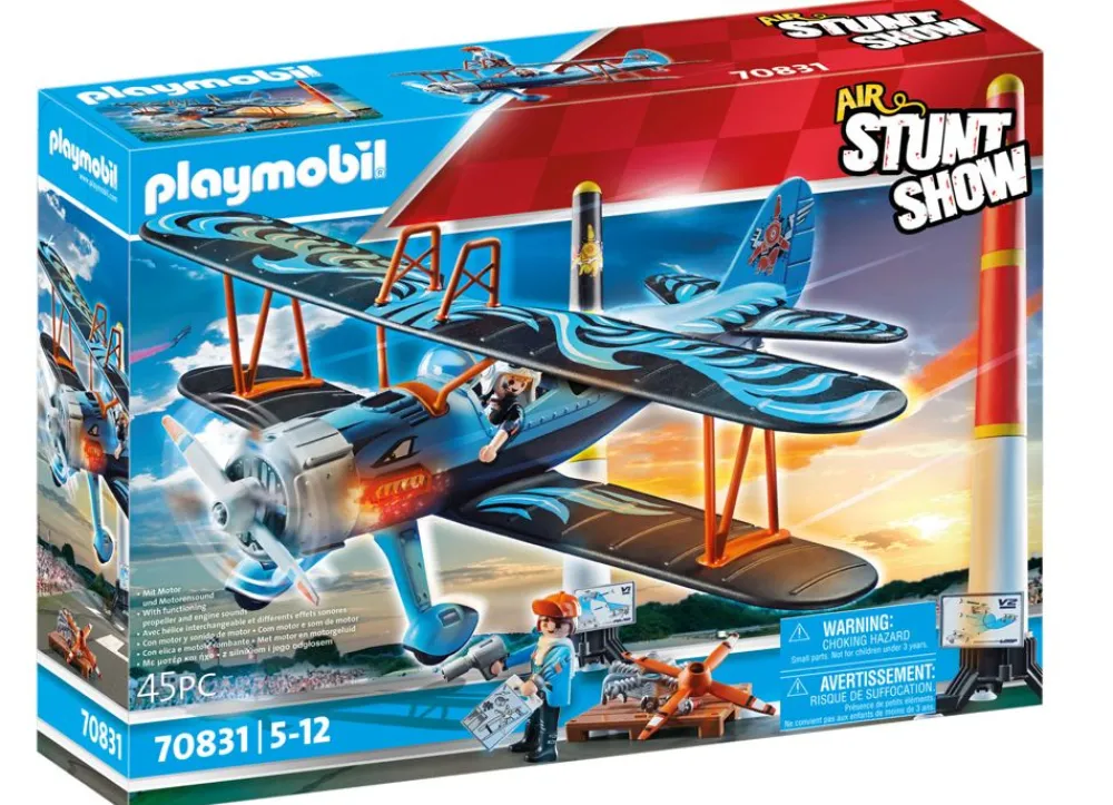 Playmobil 70831 Air Stuntshow Doppeldecker Phonix Sale