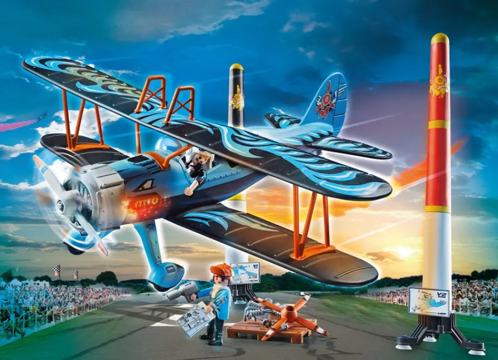 Playmobil 70831 Air Stuntshow Doppeldecker Phonix Sale