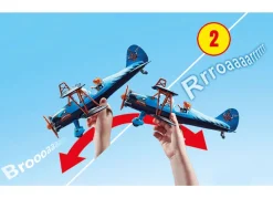 Playmobil 70831 Air Stuntshow Doppeldecker Phonix Sale