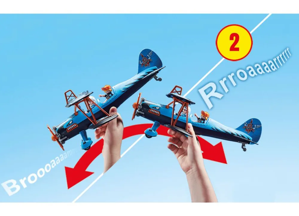 Playmobil 70831 Air Stuntshow Doppeldecker Phonix Sale