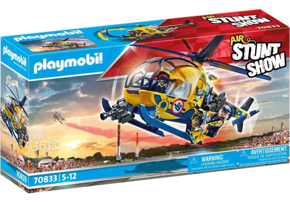 Playmobil 70833 Air Stuntshow Filmcrew-Helikopter Online