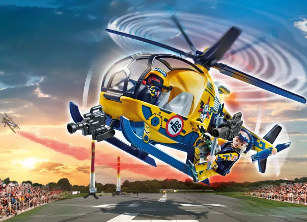 Playmobil 70833 Air Stuntshow Filmcrew-Helikopter Online