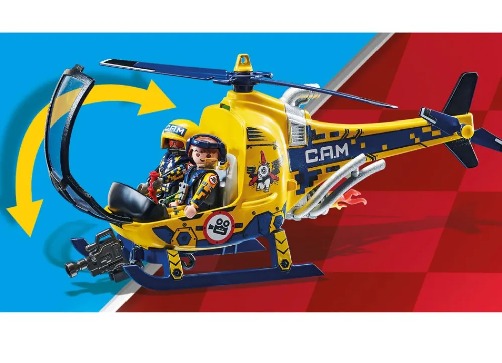 Playmobil 70833 Air Stuntshow Filmcrew-Helikopter Online