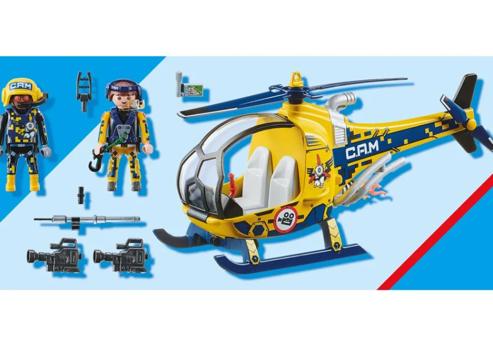 Playmobil 70833 Air Stuntshow Filmcrew-Helikopter Online