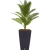 Prosperplast Polyrattan-Pflanztopf Mit Einsatz 26X50,5X26Cm Anthrazit New