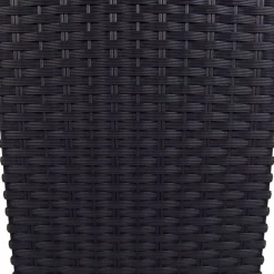 Prosperplast Polyrattan-Pflanztopf Mit Einsatz 22X42X22Cm Anthrazit Clearance