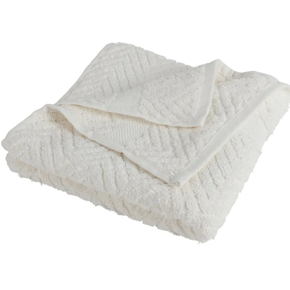 Home Collection Premium Duschtuch 70X140Cm Naturweis New