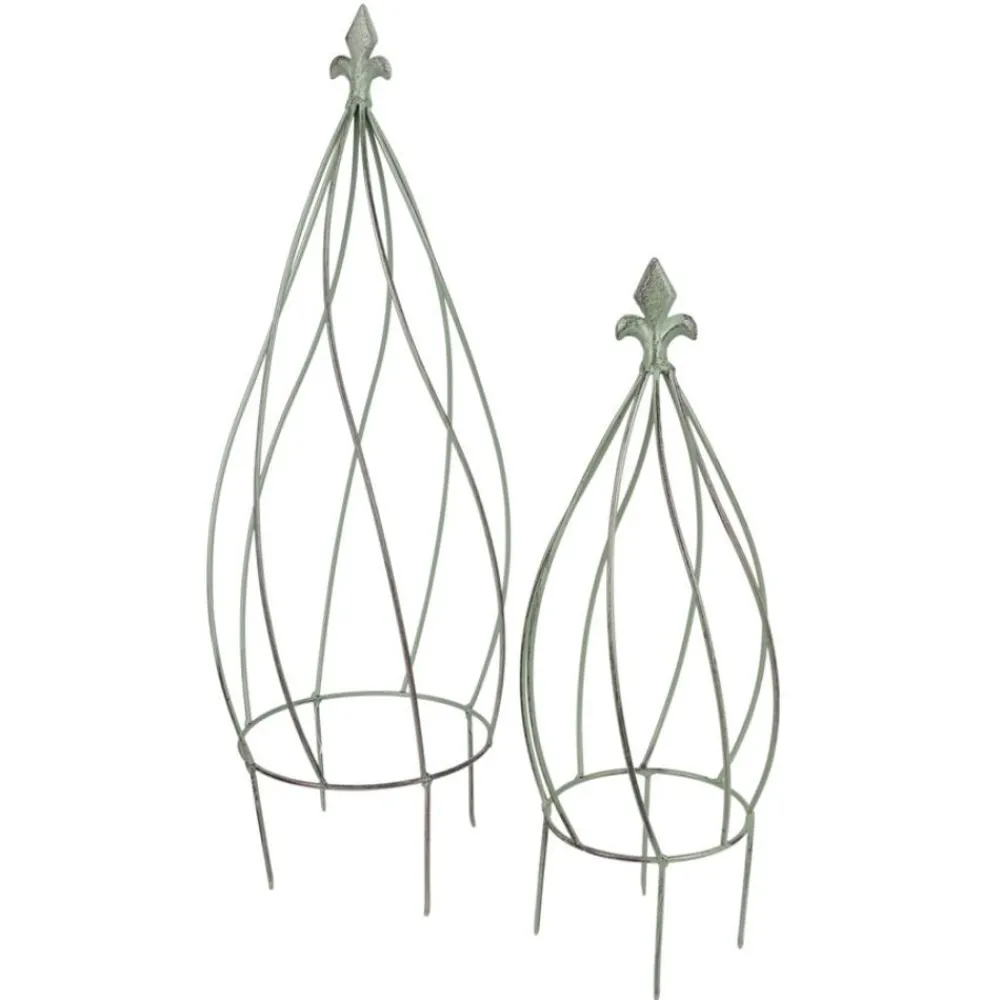 TP Rankhilfen In Zwiebelform Antik-Grun 2Er-Set Outlet