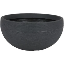 Jelenia Plast Rillentopf Halbkugel 60Cm Anthrazit Sale