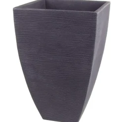 Jelenia Plast Rillentopf Quadratisch 39X39X60Cm Anthrazit Best