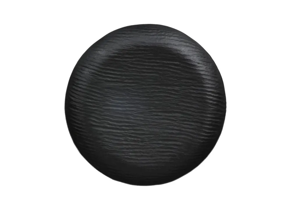 TP Rundes Metall-Dekotablett 37Cm Schwarz Clearance