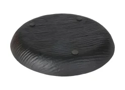 TP Rundes Metall-Dekotablett 37Cm Schwarz Clearance