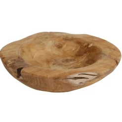 Pseudohersteller Rustikale Teakholzschale 27-30Cm