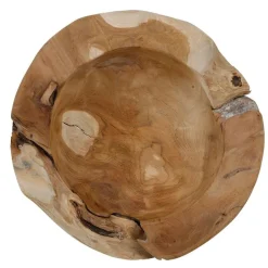 Pseudohersteller Rustikale Teakholzschale 27-30Cm