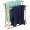 Home Collection Saunatuch Aus Baumwolle 100X145Cm Navyblau Outlet