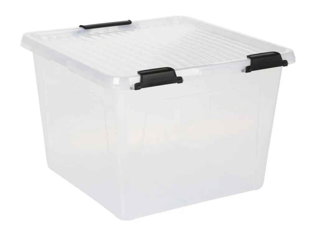 TP Scharnierbox Mit Deckel 40X27X40Cm Transparent Hot
