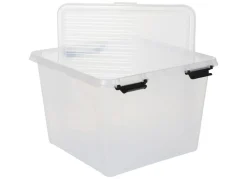 TP Scharnierbox Mit Deckel 40X27X40Cm Transparent Hot
