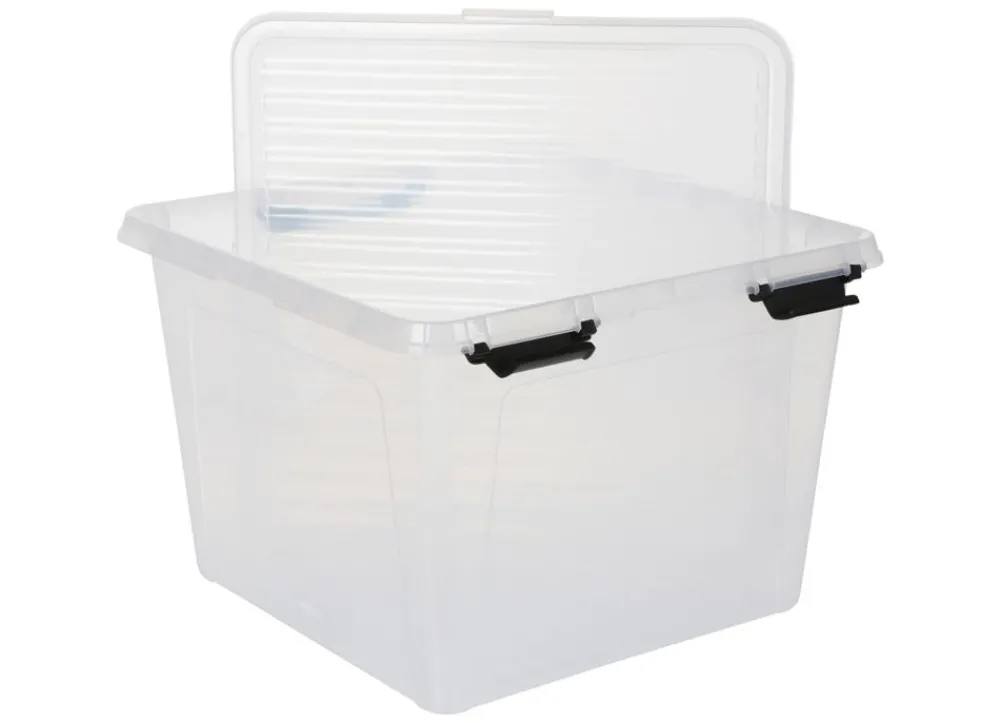 TP Scharnierbox Mit Deckel 40X27X40Cm Transparent Hot