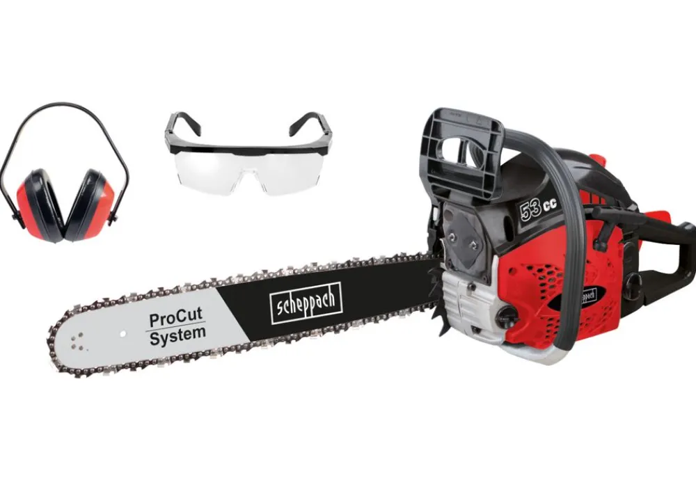 scheppach Benzin-Kettensage Bks5300-Pro Outlet