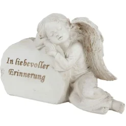 TP Schlafender Engel Mit Grabstein In Liebevoller Erinnerung Discount