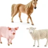 Schleich Spielfiguren-Set Farm World Tiere 3-Teilig Sale