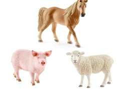 Schleich Spielfiguren-Set Farm World Tiere 3-Teilig Sale