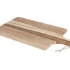 TP Schneid- Und Servierbrett Aus Akazienholz Mit Griff 41X27Cm