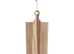 TP Schneid- Und Servierbrett Aus Akazienholz Mit Griff 41X27Cm