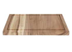 TP Schneid- Und Servierbrett Aus Akazienholz Mit Saftrinne 48X32,5Cm Sale