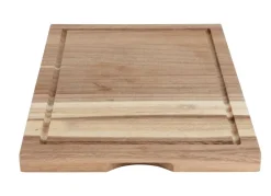 TP Schneid- Und Servierbrett Aus Akazienholz Mit Saftrinne 48X32,5Cm Sale