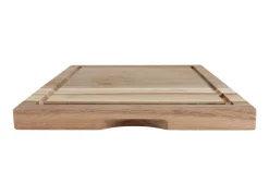 TP Schneid- Und Servierbrett Aus Akazienholz Mit Saftrinne 48X32,5Cm Sale