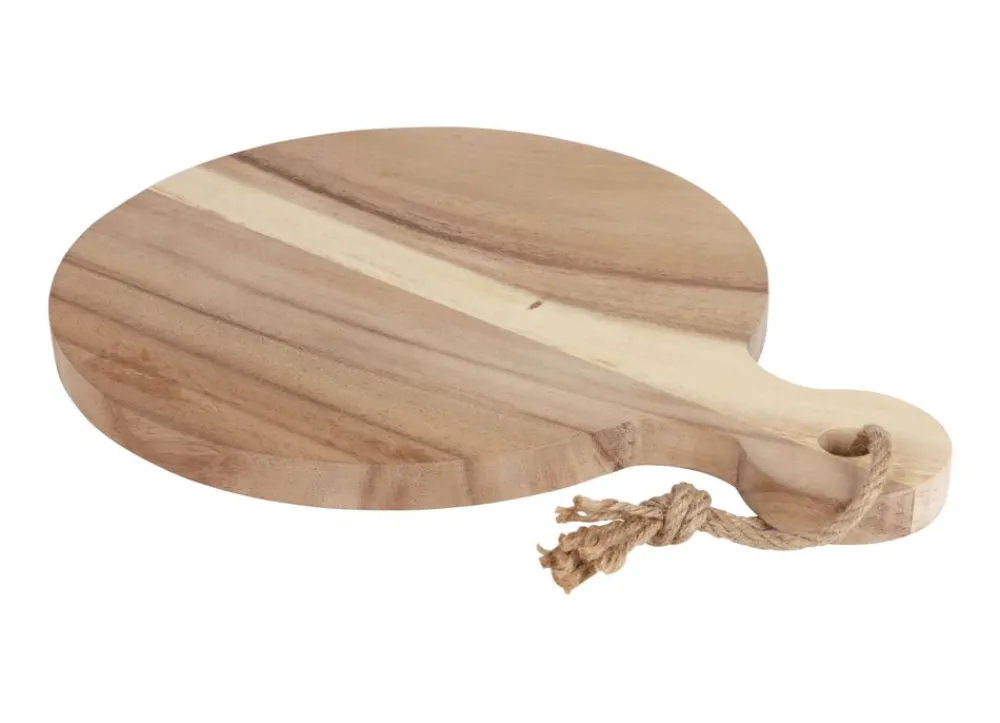 TP Schneid- Und Servierbrett Aus Akazienholz Mit Griff 28Cm Discount