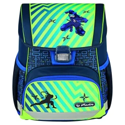 Herlitz Schulranzen Loop Plus Funky Ninja 4-Teilig