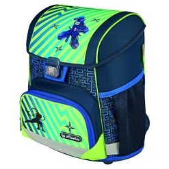 Herlitz Schulranzen Loop Plus Funky Ninja 4-Teilig