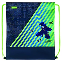 Herlitz Schulranzen Loop Plus Funky Ninja 4-Teilig