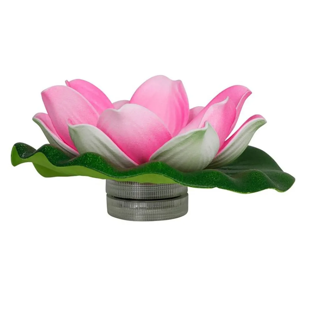TP Schwimmende Lotusblute Mit Led Farbwechsler 10Cm