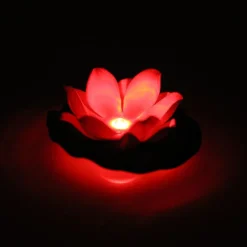TP Schwimmende Lotusblute Mit Led Farbwechsler 10Cm
