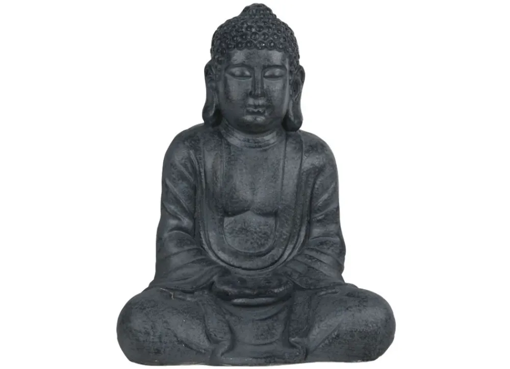 TP Sitzender Buddha Aus Magnesia Gros 38X25X50Cm Discount