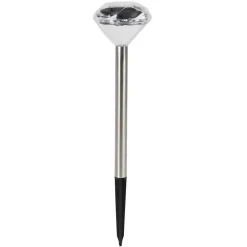 TP Solar-Gartenleuchte Diamant Kaltweis Hot