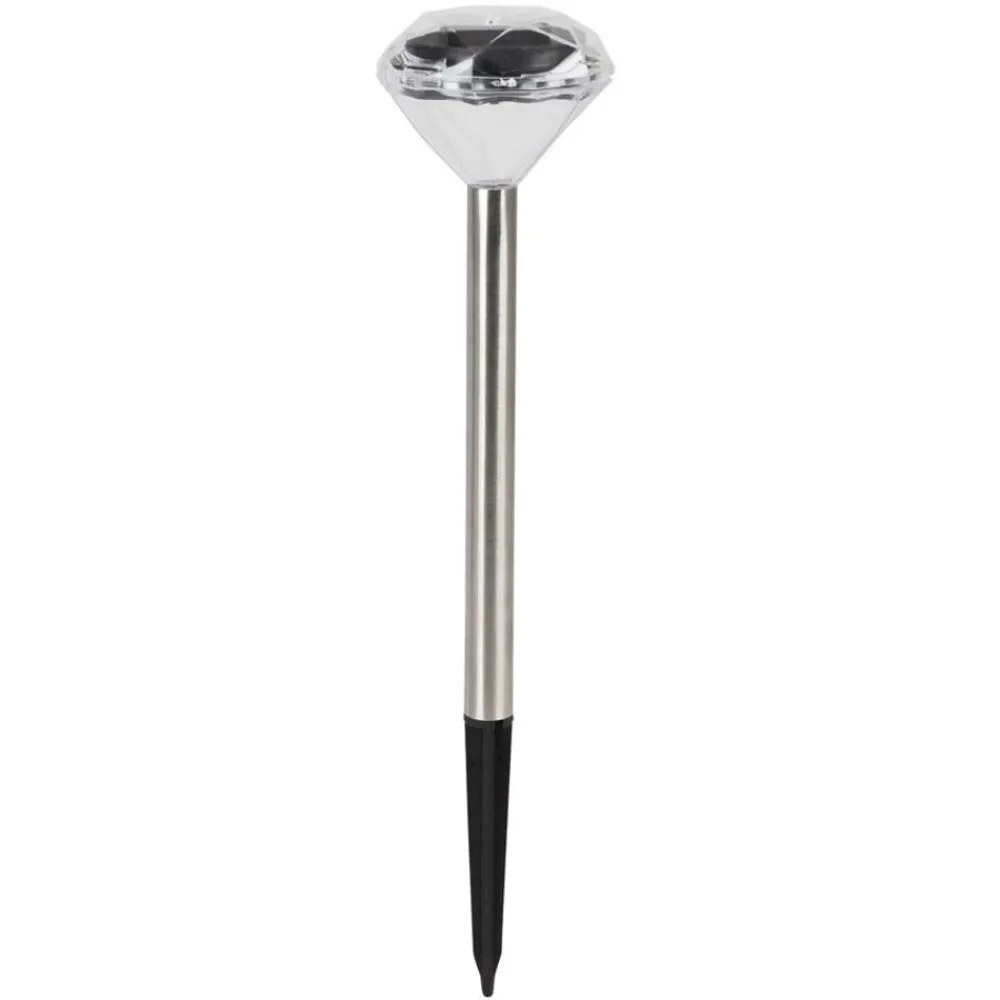 TP Solar-Gartenleuchte Diamant Kaltweis Hot