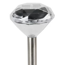 TP Solar-Gartenleuchte Diamant Kaltweis Hot