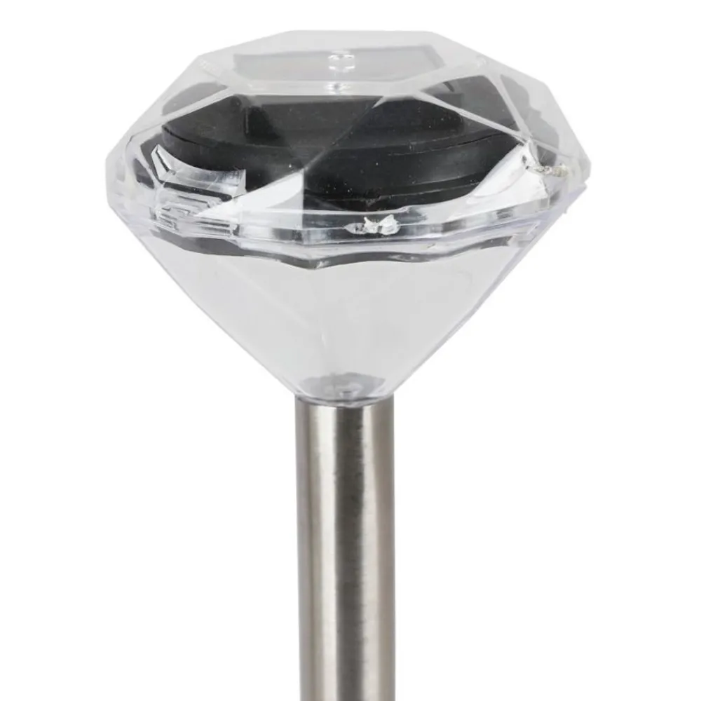 TP Solar-Gartenleuchte Diamant Kaltweis Hot