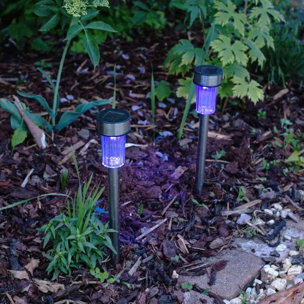 outdoor lights Solar-Gartenleuchten Mit Farbwechsler 10Er-Set Sale