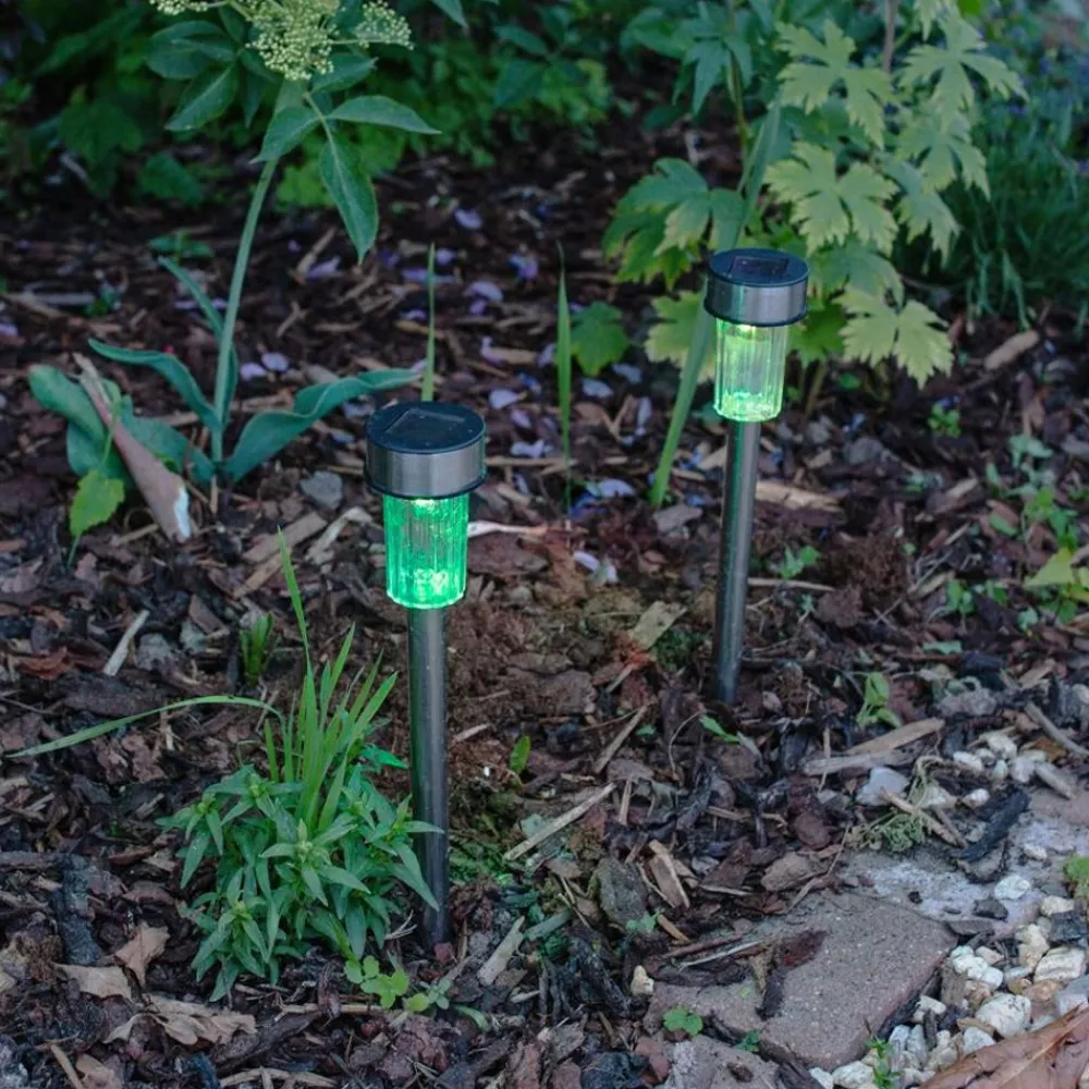 outdoor lights Solar-Gartenleuchten Mit Farbwechsler 10Er-Set Sale
