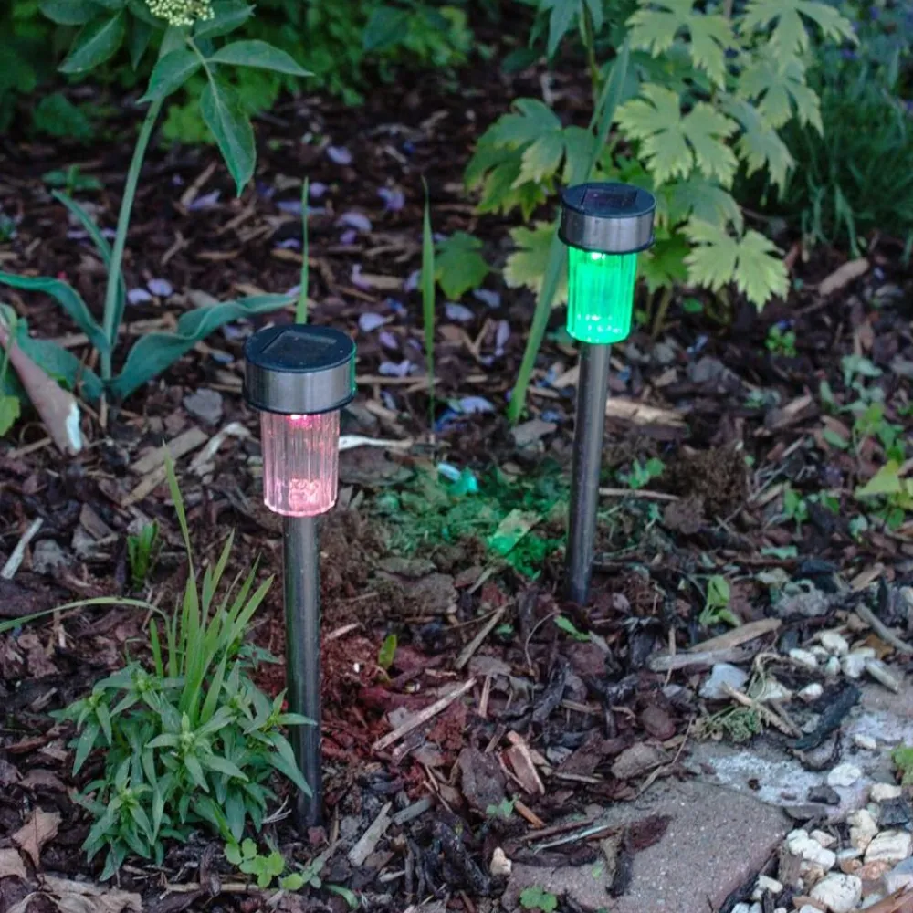 outdoor lights Solar-Gartenleuchten Mit Farbwechsler 10Er-Set Sale