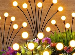 TP Solar-Gluhwurmchenleuchte Mit 8 Leds 77Cm Warmweis Best