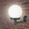 outdoor lights Solar-Kugel-Wandleuchte 10X15X15 Kaltweis Best