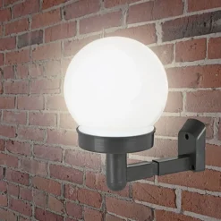 outdoor lights Solar-Kugel-Wandleuchte 10X15X15 Kaltweis Best